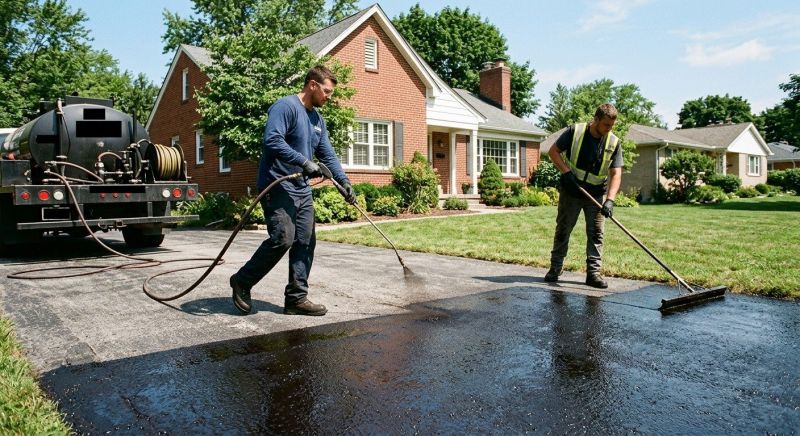Blacktop Sealing in Columbus, OH