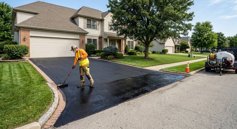 Residential Driveway Sealcoating in Fort Collins, CO